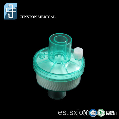 Filtro médico HME en ángulo